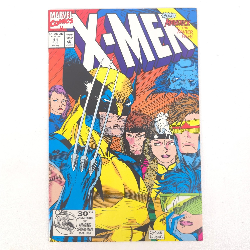 X-Men Vol. 2 Issue 11 1992 Marvel Comics Wolverine Gambit Rogue Cyclops Jim Lee
